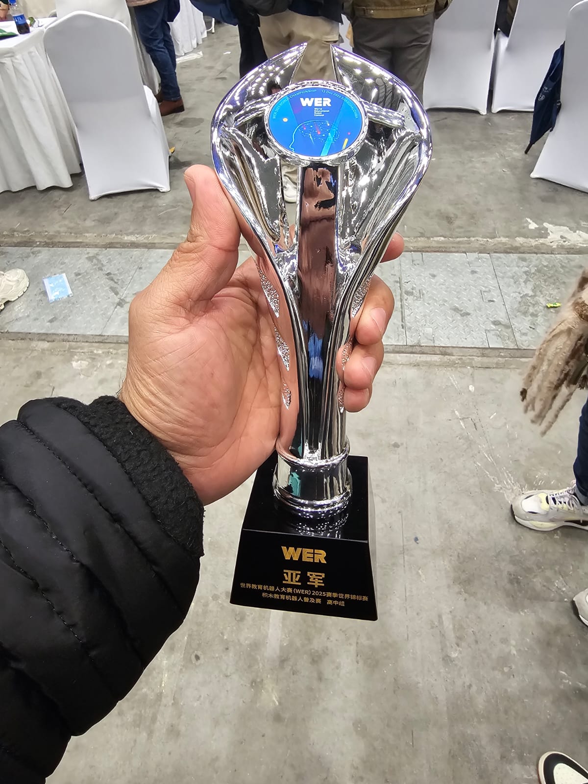 FOTO 3 GANADORES WER CHINA 25 