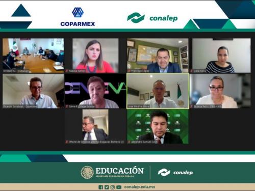 CONALEP y COPARMEX fortalecen relación a favor de los más de 300 mil estudiantes