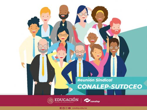 CONALEP sostiene reunión con el SUTDCEO