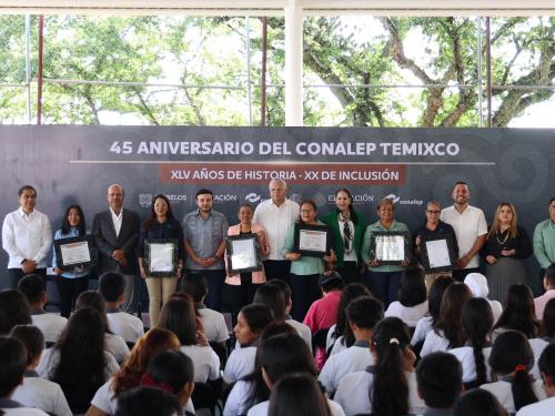 45 AÑOS DEL PLANTEL TEMIXCO FOTO 1 
